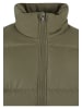 Urban Classics Urban Classics Damen Ladies Short Peached Puffer Jacket in tiniolive