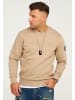 Jack & Jones Sweatshirt - JCOBOOM SWEAT CREW NECK Pullover in Crockery