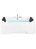 Beliani 5-tlg Whirlpool Badewannen GALLEY in Weiß