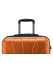 suitline Handgepäckkoffer 55x35x20 cm Carry-On 55cm Hartschale 34 L in Orange