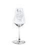 Mr. & Mrs. Panda Weißwein Glas Eule Federschmuck ohne Spruch in Transparent