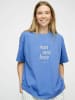 Moshi Moshi Mind T-Shirt Statement in heaven blue / ecru
