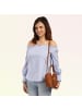 Toscanto Toscanto Handtasche Leder mittelbraun, rot ca. 24cm
