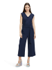 CARTOON Jumpsuit mit Bindegürtel in Navy Blue