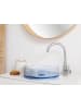 Beliani Waschbecken TOLOSA in Blau - (W) 36 x (H) 10 x (L) 36 cm
