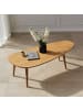 CALICOSY Couchtisch SWEET in Helles Holz - (W) 115  x (H) 38  x (L) 50  cm