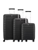 Roncato B-Flying Neon 4 Rollen Kofferset 3-teilig nero