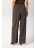Aniston CASUAL Bundfaltenhose in taupe-schwarz-beige