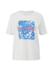 s.Oliver T-Shirt kurzarm in Creme