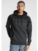 Bruno Banani Kapuzensweatshirt in schwarz grau