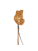 näve LED Solarleuchte "BUTTERFLY" in braun - (L)10 cm x (B)3 cm x (H)52 cm