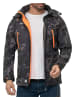 Geographical Norway Softshelljacke XXXL in Black-Orange