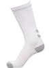Hummel Hummel Compression Socken Elite Multisport Erwachsene Schnelltrocknend in WHITE/ALLOY