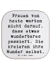 Mr. & Mrs. Panda Tischuntersetzer Spruch Hoffnung schaffen mit S... in Weiß