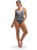 Speedo Badeanzug für Damen in schwarz