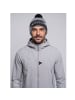 Eisbär Nona Oversize Pompon Bommelmütze Unisex in grau