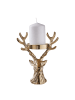 Butlers Butlers Stumpenkerzenhalter OH MY DEER in Silber