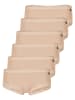 Like It 6er Pack Panty in nude