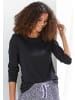 Vivance Active Pyjamaoberteil in schwarz