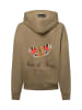 PEGADOR Kapuzenpullover Fia in taupe - 0001