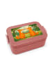 Mr. & Mrs. Panda Bento Box Füchse Liebe Design mit Spruch in Rot Pastell
