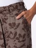 Sieh an! 7/8-Hose in dunkeltaupe-schoko-bedruckt