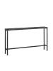 SoBuy Konsole in Schwarz Matt - (W) 20 x (H) 65 x (L) 120 cm