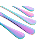 Beliani 30-set Besteck Set FUSILLI in Bunt