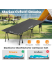 COSTWAY Campingbett klappbar leicht 193 x 70 cm in Schwarz