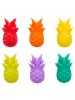Butlers Glasmarker MY DRINK Ananas 6er-Set in Multicolor