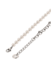 gaya Women Necklace in Silver White