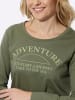 Sieh an! Sweatshirt in khaki-schilf