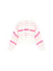 IZIA Women Cardigan in offwhite pink
