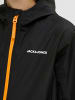 JACK & JONES Junior Wasserdichte Regen-Übergangsjacke JJEFLYNN in black