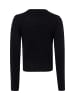 Marie Lund Strickjacke in schwarz - 0005