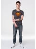 Logoshirt T-Shirt Superman Logo in grau