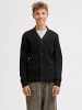 JACK & JONES Junior Strickjacke JJCONNOR KNIT V-NECK CARDIGAN JNR in black