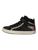 Geox Sneaker in Schwarz/Pink