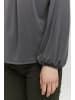 b.young Shirttop BYPERL TSHIRT - 20811741  Langarm-Top in Grau