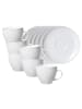 Ritzenhoff & Breker 6er Set Kaffeetassen mit Untertassen Suomi 260 ml in Beige