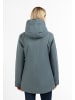 Schmuddelwedda Damen Winterjacke Aus Recyceltem Polyester in Blaugrau
