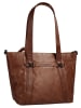 SPIKES & SPARROW Shopper echt Leder in cognac