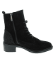 Regarde le Ciel Schnürstiefel Schwarz