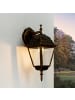 Licht-Erlebnisse Außen Wandlampe (B)15 x (H)34.5 cm in Schwarz Kupfer