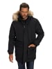 JP1880 Parka in schwarz