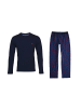 Emporio Armani Emporio Armani Pyjama Schlafanzug Longsleeve Trouser Sleepwear in dunkelblau