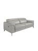 Angel Cerdá Relax-Sofa 6108 in Grau / Schwarz