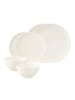 Seltmann Weiden 6er Set Basic-Set Savona Fine Diamond creme in creme