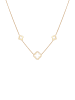 Elli Halskette 925 Sterling Silber Kleeblatt in Gold