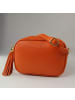 Toscanto Leder Umhängetasche Toscanto Tasche orange ca. 21cm